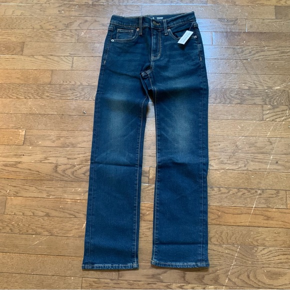 Old Navy Straight Jeans for Boys | 12 Slim | Bay Waves NEW!! - Picture 2 of 12